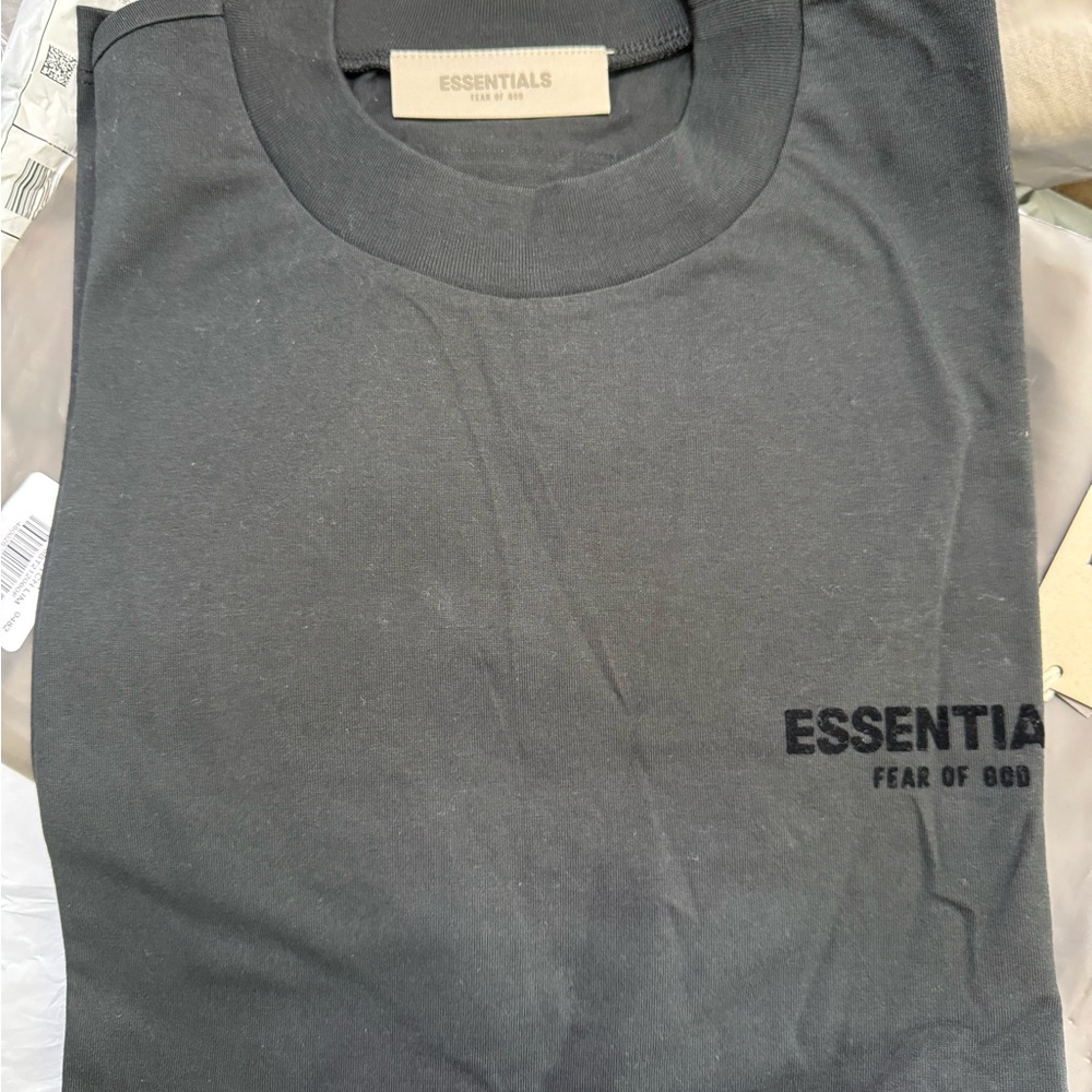 Essentials Black Short Sleeve Tee